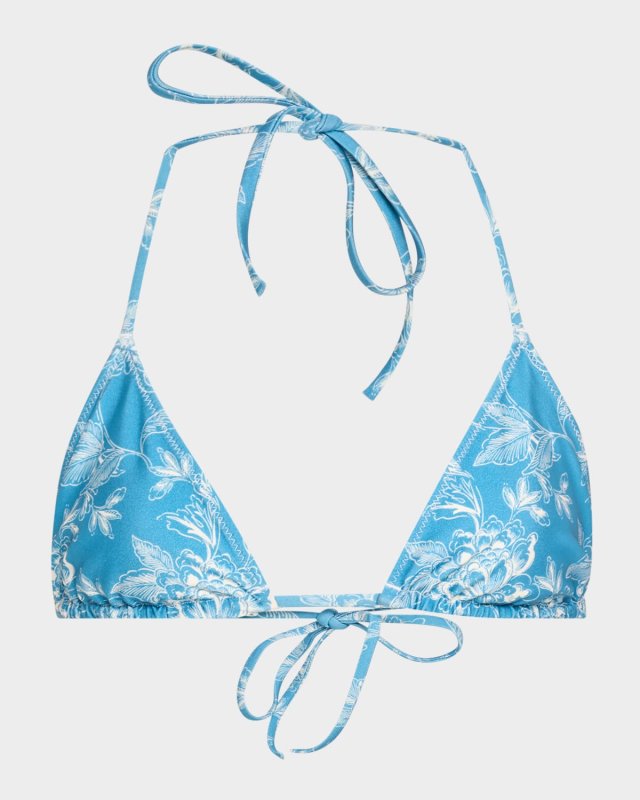 The Iris Reversible Triangle Bikini Top